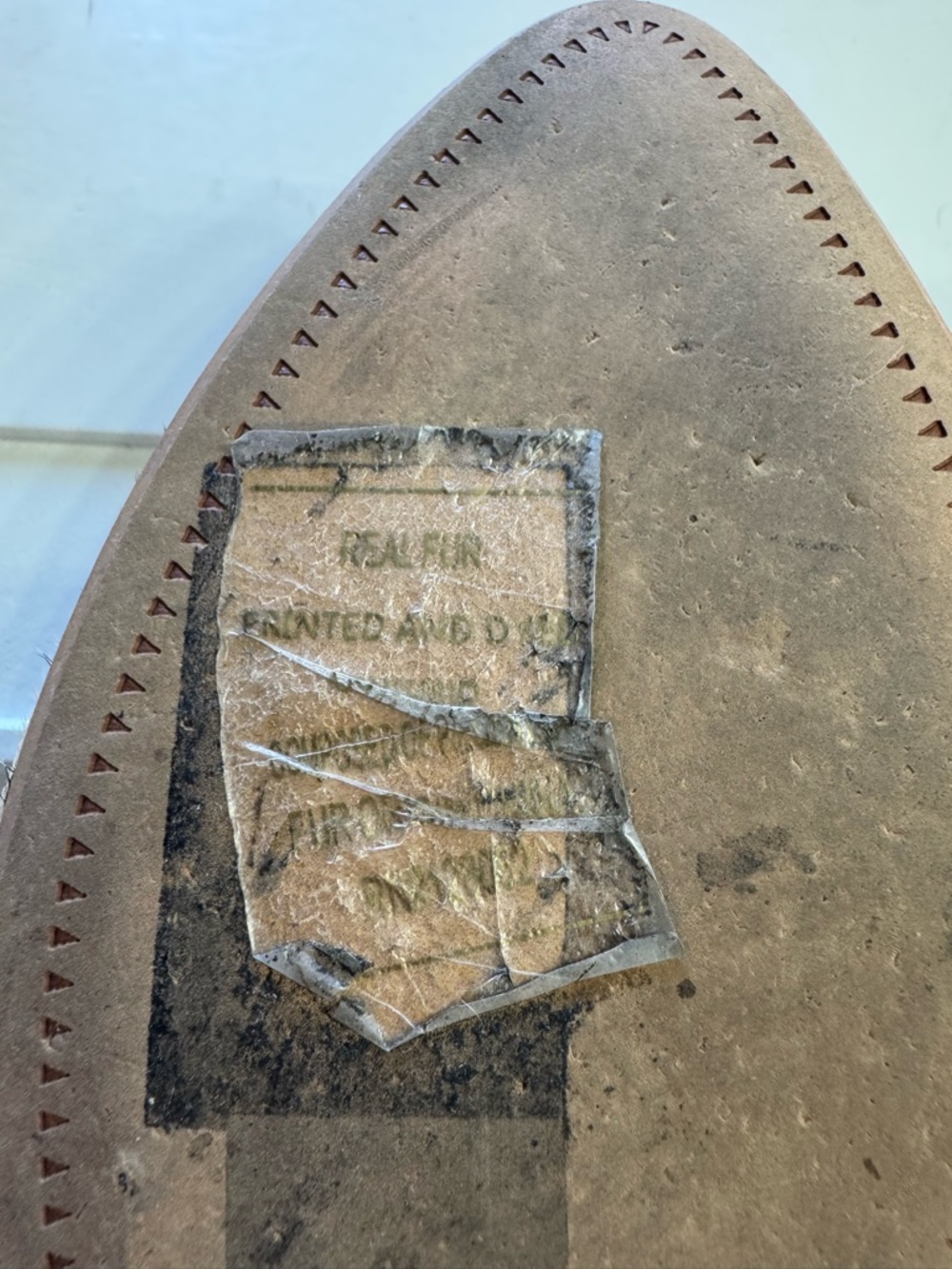 Dolce Vita Women’s Sz 9 Grant Real Fur Animal Print Slip On Slides Sandals Mules - Picture 5 of 5